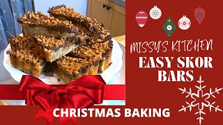 EASY MUST TRY SKOR BARS!! | CHRISTMAS BAKING | HOMEMADE