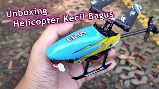 Nyobain Unboxing RC Helicopter Harga 2 Jutaan Kecil Lucu Bagus Eachine E120S