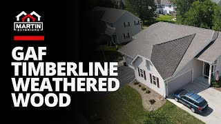 GAF Timberline HDZ Weathered Wood | Martin Exteriors