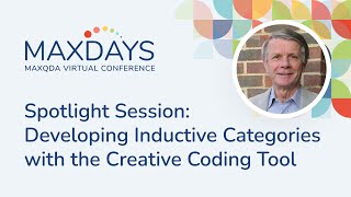 MAXDAYS 2024 Spotlight Session: Developing Inductive Categories with the Creative Coding Tool
