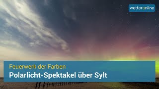 Zeitraffer: Polarlicht-Spektakel über Sylt