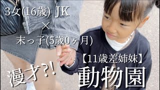 ノリ突っ込み◎【11歳差姉妹】JKよりJKっぽい5歳児?!