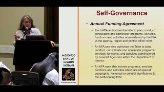 The Elements of Self Governance: Contracting and Compacting Tribal Programs (NTLA 2019)