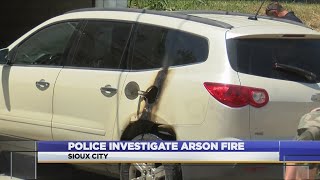 Police Investigate Arson Fire