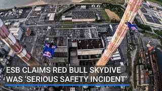 ESB claims Red Bull skydive over Dublin was a 'serious safety incident'