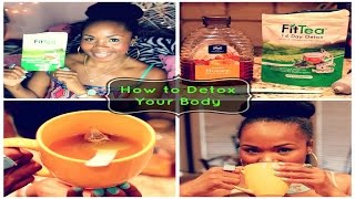 9 Easy Ways to DETOX Your Body NATURALLY || Fit Tea Update & Review
