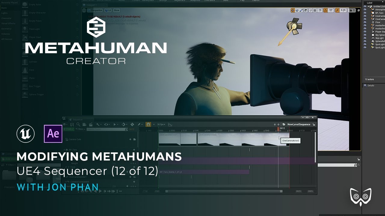 Modifying MetaHumans - UE4 Sequencer (12 Of 12) - YouTube