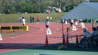 2016北見支部高体連陸上　女子400mR決勝