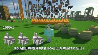 【Minecraft】 我的世界关于“兔子”的冷知识，那些你不知道的特性以及知识！