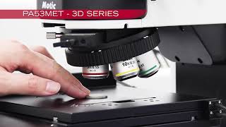 PA53MET -3D series| Motic Scientific #industrialmicroscope