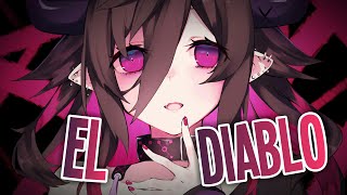 「Nightcore」- El Diablo | Elena Tsagrinou (Lyrics)