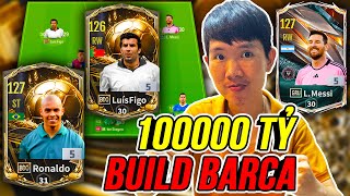 THÀNH HOÀ Phá 100000 tỷ BP Build Team Barcelona Chuẩn FVPL dễ đá nhất | FC Online