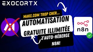 Make.com trop cher? Des automatisations gratuites illimitées??? Le comparatif pour auto-héberger N8N