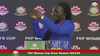 FKF Women’s Cup Draw Sets the Stage for Tournament’s Third Edition