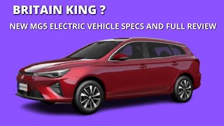 2022 MG5 EV FULL REVIEW AND ALL SPECS NEW BRITAIN ELECTRIC VEHICLE
