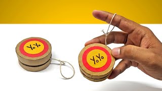 How To Make YoYo From Cardboard || Diy At Home