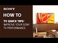How to Improve your BRAVIA TV’s Performance