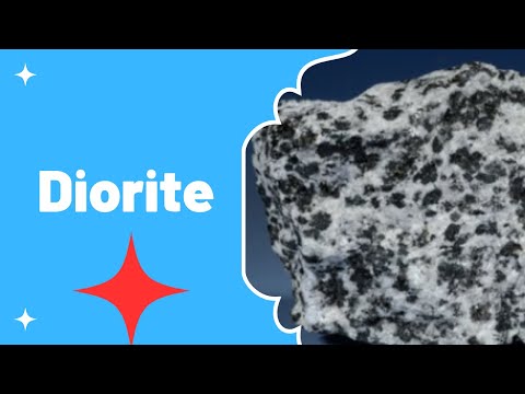 What is the mineral content of diorite?