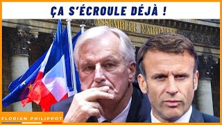 Ils coulent à pic : le gouvernement Barnier explose, Macron sombre !