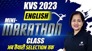 KVS 2023 | English Mini Marathon | English Grammar for KVS 2023 | English By Madhvi Vyas