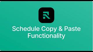 Schedule Copy Paste Updates