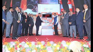 Listing Ceremony of AGS Transact Technologies Limited on 31st January 2022