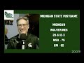 msu upsets um 75 62 in ann arbor to take first place in the big ten