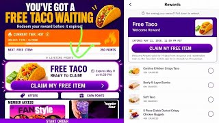 UNLIMITED FREE Taco Bell Rewards Hack!! April 2026!! 🌮 🌮🌮 🌮 (Cantina, Burrito, Diablo, Tacos!)