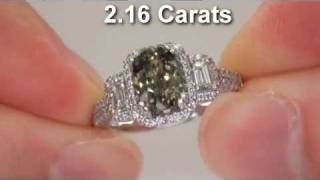 GORGEOUS Demantoid Garnet \u0026 Diamond Ring Solid 14K Gold - eBay Estate Auction