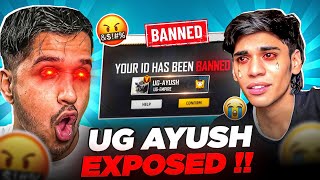 Ug Ayush Hacker *BANNED* !!😡💔 @DesiGamers_ EXPOSED