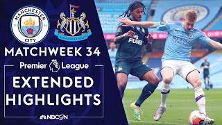 Manchester City v. Newcastle | PREMIER LEAGUE HIGHLIGHTS | 7/8/2020 | NBC Sports