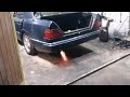 Mercedes w124 M104 sound