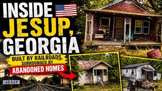 INSIDE JESUP, GEORGIA 🇺🇸 Built By Railroads, Surrounded By Abandoned Homes