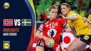 Watch the Lunde Show | Norway vs Sweden | Highlights | MR | Women’s EHF EURO 2022