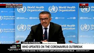 COVID-19 Pandemic | WHO coronavirus update
