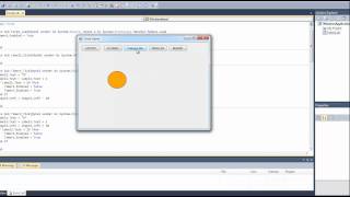 VISUAL BASIC Moving Circle Machine