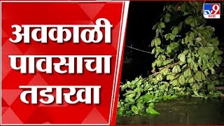 Ahmedngar Unseasonal Rain : विजांच्या लखलखाटात अहमदनगरात विविध भागात अवकाळी पावसाचा तडाखा