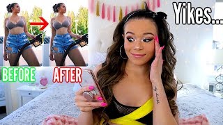 I paid people to photoshop me "hotter" | Krazyrayray