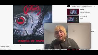 Obituary - Chopped In Half | First Time Listen Reaction