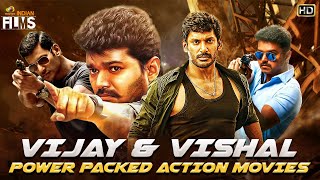 Vijay & Vishal Power Packed Action Movies HD | South Indian Hindi Dubbed Action Movies |Indian Films