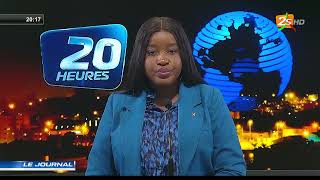 Suivez Le Journal 20h- Présenté Par Khardiata SY | Mer. 22 Janvier 2025