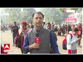 mahakumbh 2025 महाकुंभ के आखिरी स्नान से पहले संगम नगरी में उमड़ा गजब का सैलाब abp ganga