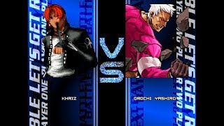 克哈里斯 vs 大蛇七枷社。Khliz vs Orochi Yashiro(Mugen)