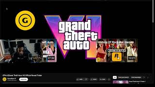 Caleb Kalz reacts to GTA6 Trailer **2025?!**