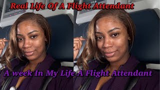 Another Day In The Life Of A Flight Attendant • spend a week with me