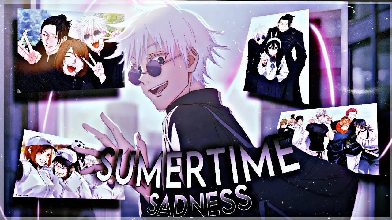 Sumertime Sadness Gojo Satoru Amv Edit Youtube