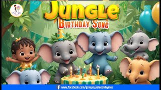 Jungle Theme Happy Birthday Song | Polo Pal Rhymes #kidsvideo #kidssong #polopalrhymes