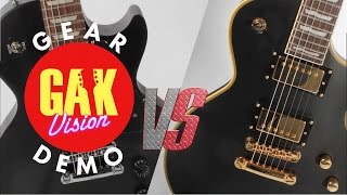 VERSUS VIDEO: Gibson USA 2016 Les Paul Studio Faded Vs LTD EC-1000 VB Duncan