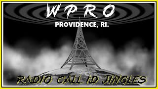 RADIO CALL LETTER JINGLES - WPRO (PROVIDENCE, RI.)