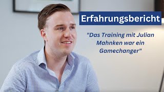 Erfahrungsbericht zu Julian Mahnken Verkaufstraining von Julian Mannott